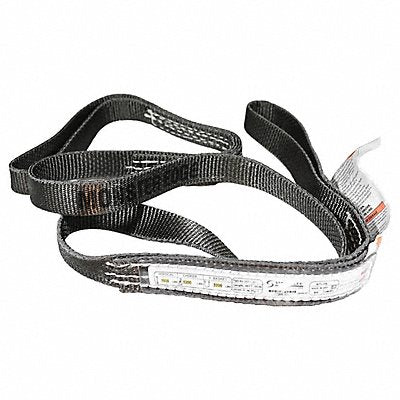 STREN-FLEX EEF1901ME Web Sling Flat Eye 8 ft L 3 200 lb Cap.