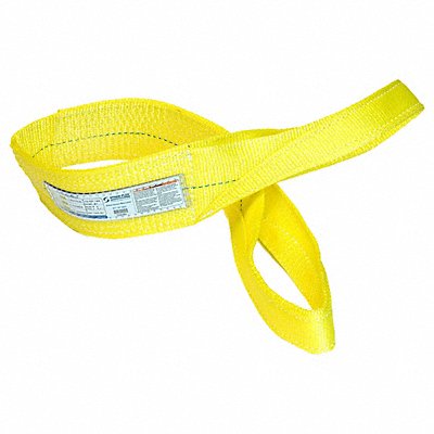 STREN-FLEX EEF1903PHV Web Sling Flat Eye 10 ft L 4 800 lb Cap.