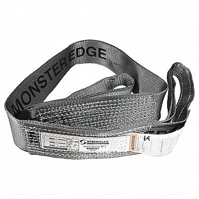 STREN-FLEX EEF1906ME Web Sling Flat Eye 14 ft L 9 600 lb Cap.