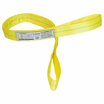 STREN-FLEX EEF2902PHV Web Sling Flat Eye 14 ft L 6 400 lb Cap.