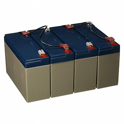 LITHONIA LIGHTING ELB1224B Battery 4.8V 24hr 1 3/4in JST