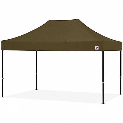 E-Z UP END3ABK15KMCOD Shelter Green 10 ft W 15 ft L