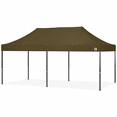 E-Z UP END3ABK20KMCOD Shelter Green 10 ft W 20 ft L
