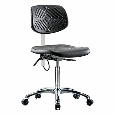 GRAINGER BRESDPMBCHCRT1A0NFEC Poly ESD Chair Med Bench Tilt Castors