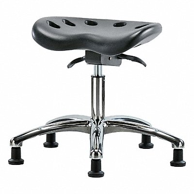 BLUE RIDGE ERGONOMICS ESDPTDHSOCREG ESD Tractor Stool 300 lb Cap. Black
