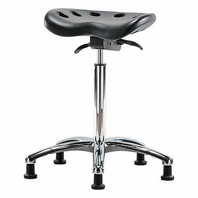 BLUE RIDGE ERGONOMICS PTHBSTCRNFRGBLK Tractor Stool 300 lb Cap. Black