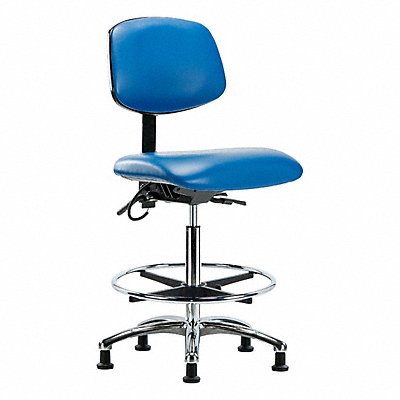 GRAINGER BRESDVHBCHCRT1A0CFEGESDBLU Vinyl ESD Chr Hi Tilt FR Stat Blue