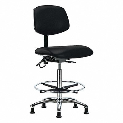 GRAINGER BRESDVHBCHCRT1A0CFEGESDBLK Vinyl ESD Chr High Tilt FR Stat Blk