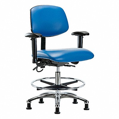 GRAINGER BRESDVMBCHCRT1A1CFEGESDBLU Vinyl ESD Med Tilt AA FR Stat Blue