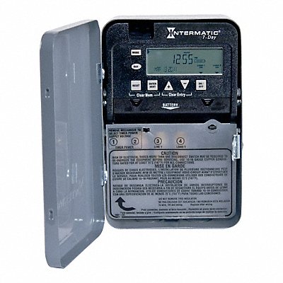 INTERMATIC ET1705C Electronic Timer Grey Metal