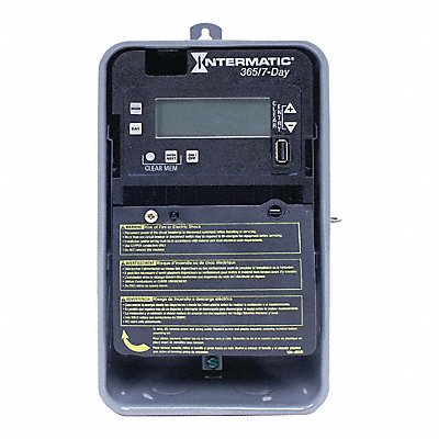 INTERMATIC ET2705CR Electronic Timer Grey Metal