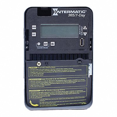 INTERMATIC ET2715C Electronic Timer Grey Metal