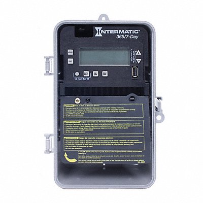 INTERMATIC ET2725C Electronic Timer Grey Metal
