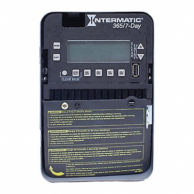 INTERMATIC ET2745C Electronic Timer Grey Metal