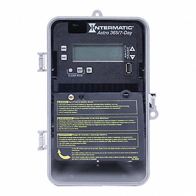 INTERMATIC ET2805CP Electronic Timer Astronomic Grey Plastic