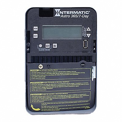INTERMATIC ET2815C Electronic Timer Astronomic Grey Metal