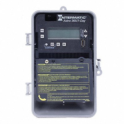 INTERMATIC ET2825CP Electronic Timer Astronomic Grey Plastic
