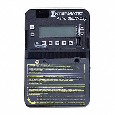 INTERMATIC ET2845C Electronic Timer Astronomic Grey Metal