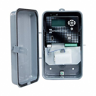 INTERMATIC ET90115CRE Electronic Timer Astronomic Grey Metal