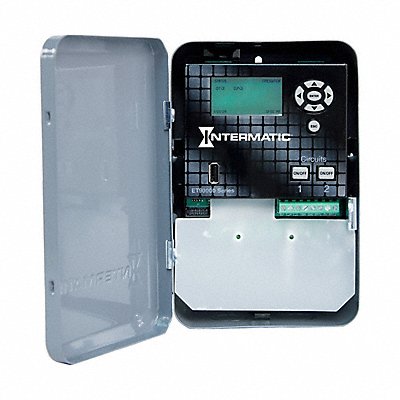 INTERMATIC ET90215C Electronic Timer Astronomic Grey Metal