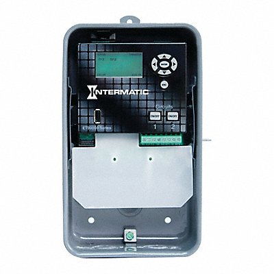INTERMATIC ET90215CR Electronic Timer Astronomic Grey Metal
