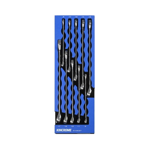 Kincrome EVA502T TRUCK BOX 10 Piece Combination Spanners EVA Tray
