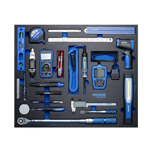 Kincrome EVA850T TOOL ARMOUR 20 Piece Measuring & Testing EVA Tray