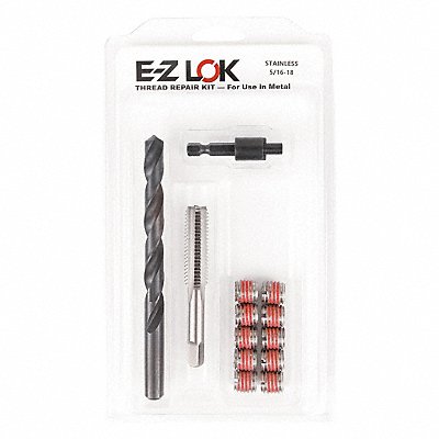 GRAINGER EZ3035 Threaded Insert for Metal
