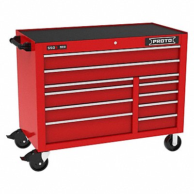 PROTO J555041B11RD Rolling Tool Cabinet Red Gloss Finish