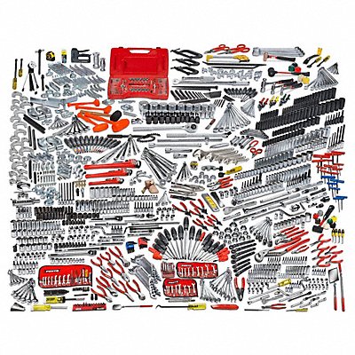 PROTO JCS1258MASBX1A Tool Set General Purpose 1257 pcs.