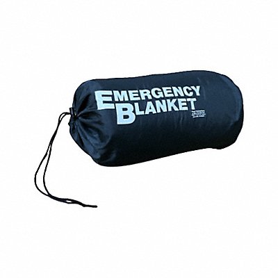 GRAINGER 8A885 Emergency Blanket Grey 70 in x 82 in
