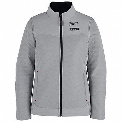 MILWAUKEE F102G212X Heated Jacket Women s Polyester Grey 2XL