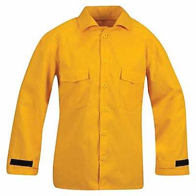 PROPPER F53185W700XL2 Wildland Fire Shirt XL Yellow 2 Pockets