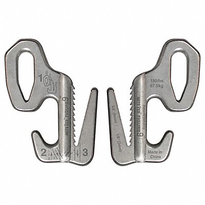 NITE IZE F9L0209 Rope Tightener 150 lb Silver 3 1/2 L