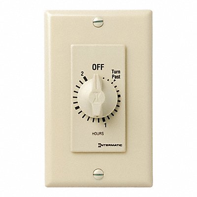 INTERMATIC FD32H Spring Wound Timer Ivory 277V AC