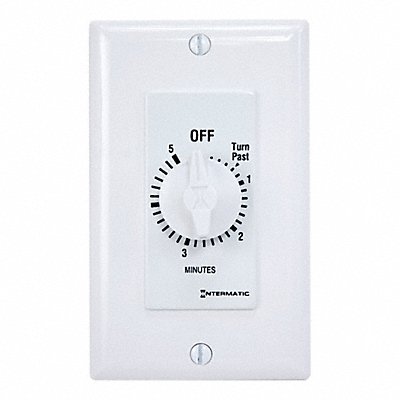 INTERMATIC FD5MW Spring-Wound Timer White 277V AC