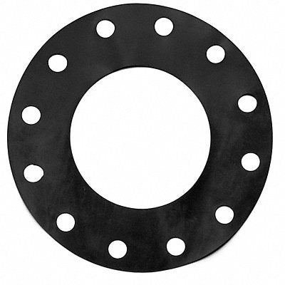 GRAINGER BULKFG814 Flange Gasket Full Face 12 Pipe