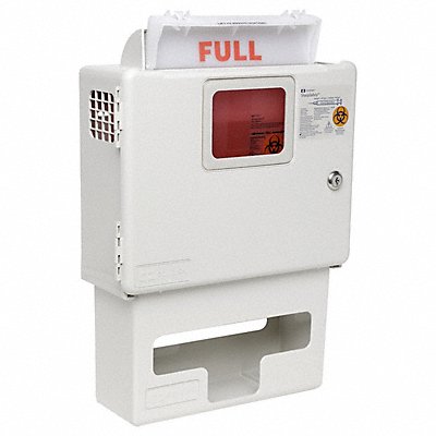 METRO FL251 Sharps Container 1-1/4 gal Mailbox Lid