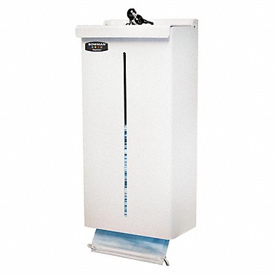 BOWMAN DISPENSERS FM4030213 Facemask Dispenser White ABS