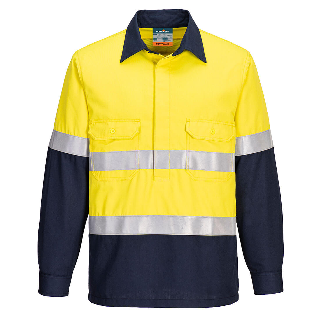 Portwest FR713 Portflame FR Class D/N Two-Tone Vented Shirt