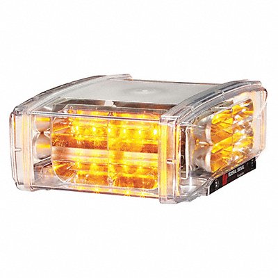 FEDERAL SIGNAL NVG104AF Mini Light Bar LED Amber Permanent
