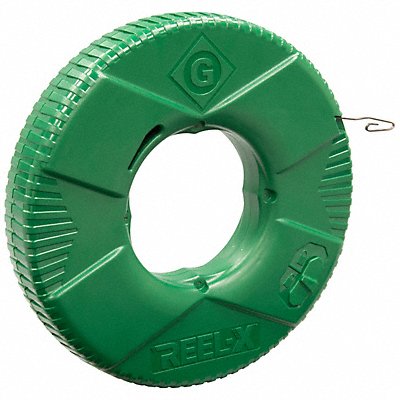 GREENLEE FTXSS125 SS Fish Tape Shape Flat 1/8 dia