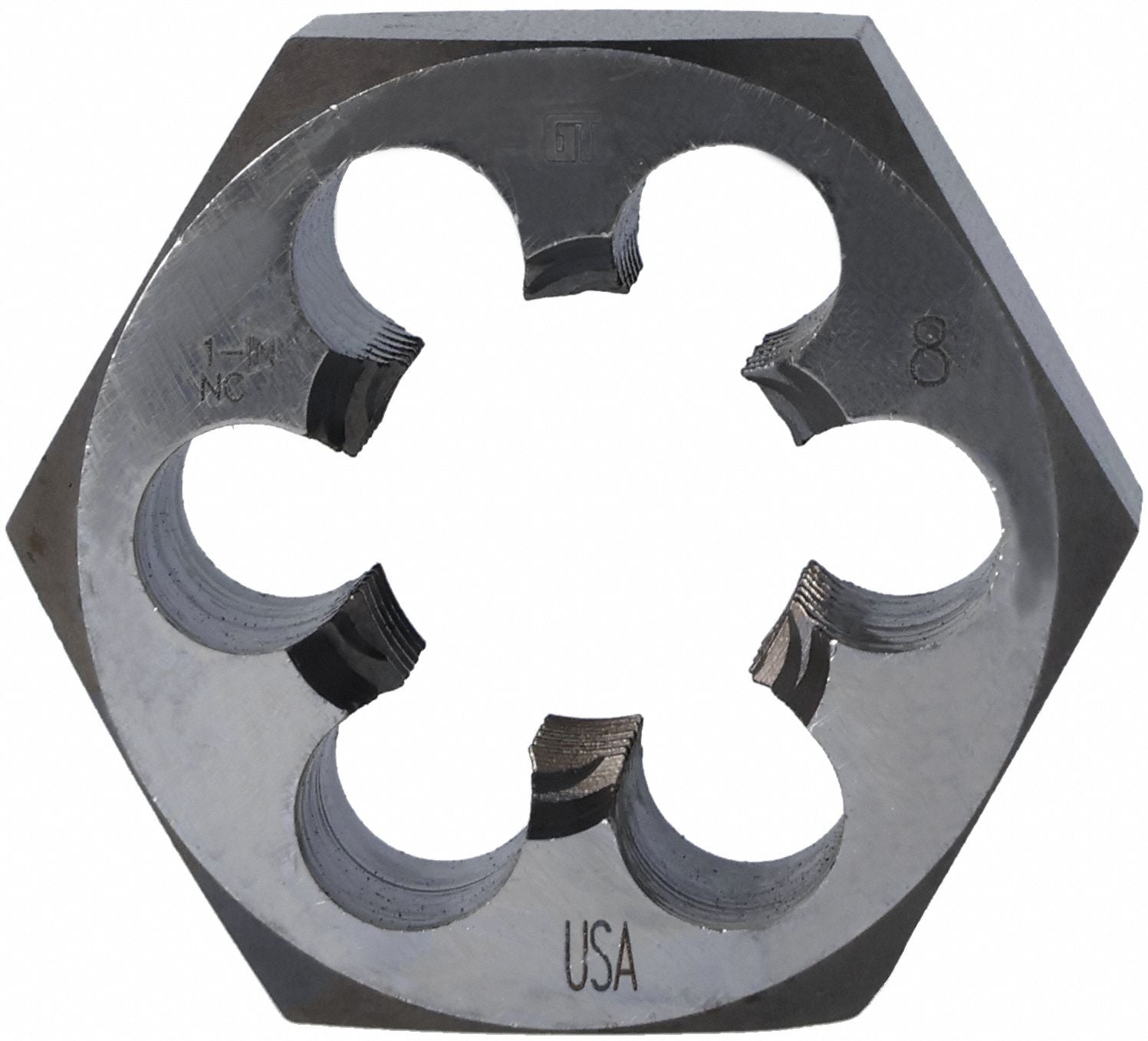 GREENFIELD THREADING 403102 Carbon Hex Die 1/4-4 Thread Carbon Steel