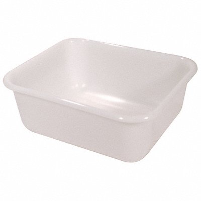 RUBBERMAID COMMERCIAL PRODUCTS FG369000WHT Tote Box 352 oz 12 3/8 in W WH