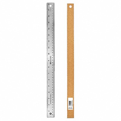 WESTCOTT 10417 Ruler Stainless Steel 18 In.