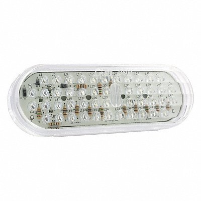 GROTE G6013 Stop/Turn/Tail Light Oval Yellow 6-1/2 L