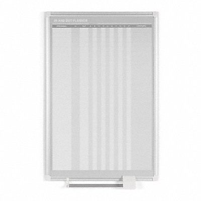 MASTERVISION GA02109830 In/Out Board Grey Frame Color 36 H