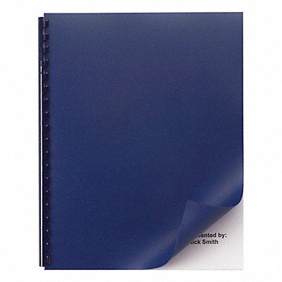 SWINGLINE GBC 2514494 Binding System Cover 11x8.5 Navy PK50