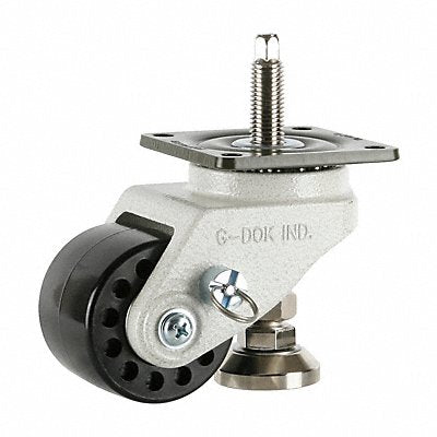 FOOT MASTER GDH75BSFNYD Plate Caster Nylon 110mm H