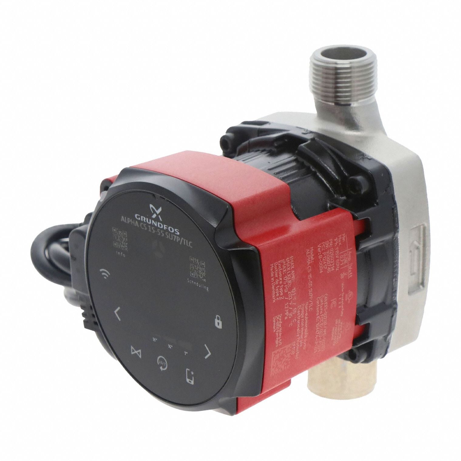 GRUNDFOS 92603114 ALPHA CS 15-55 SU7P/TLC 115V 9H